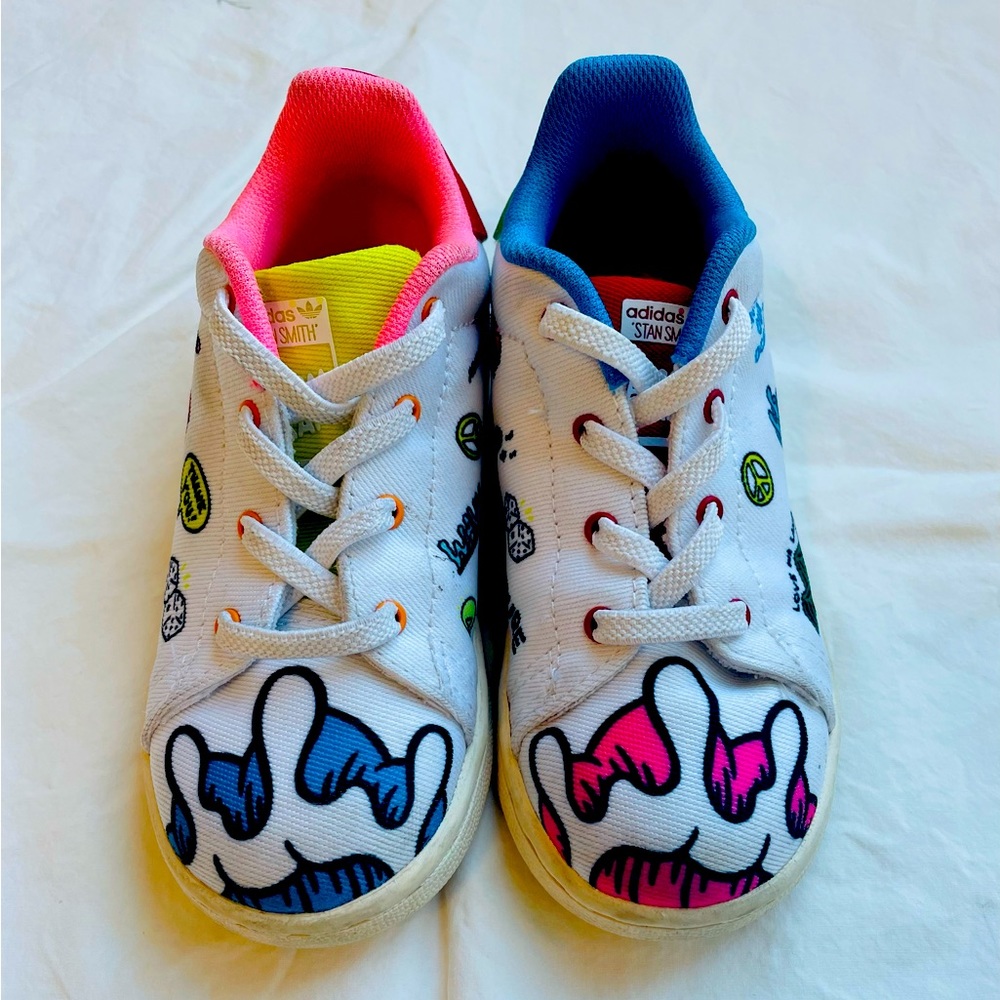 Adidas Aaron Kai x Stan Smith Primeblue Big Kid 'Doodles'